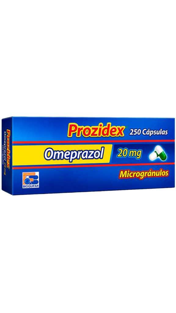 PROZIDEX (OMEPRAZOL 20MG) X 30 TB