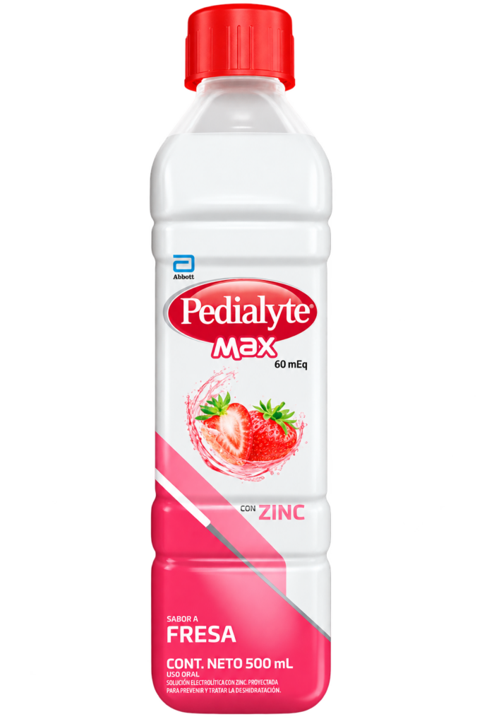 PEDIALYTE FRESA ZINC 60 FCO 500ML