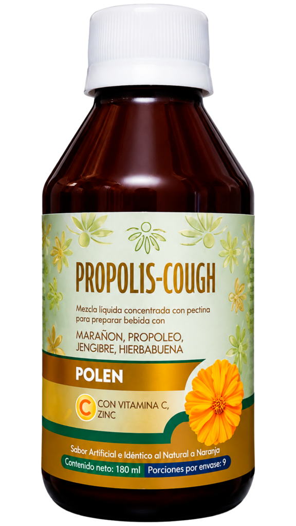 POLEN (MARAÑON-PROPOLEO-JENGIBRE-HIERBABUENA)JBE X 180 ML
