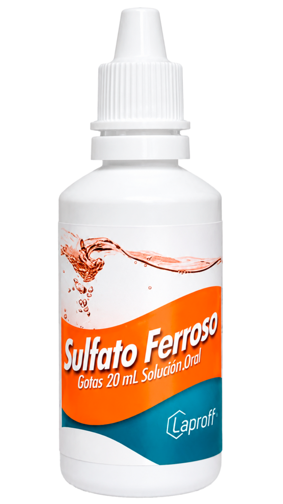 SULFATO FERROSO GOTAS FCO 20ML LAPROFF
