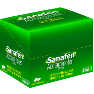 SANAFEN 500 MG CJ X 100 TAB