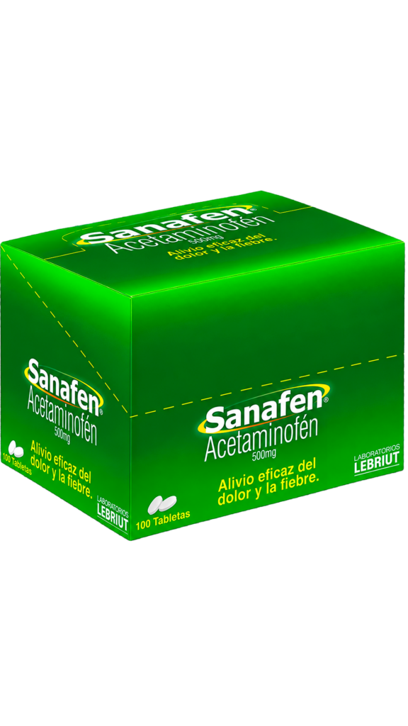 SANAFEN 500 MG CJ X 100 TAB