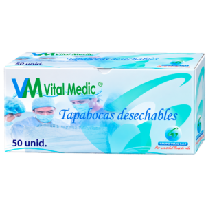 TAPABOCAS DESECHABLES CON ELASTICO EMP INDV