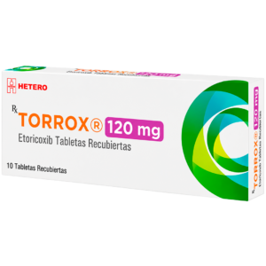 TORROX 120MG ETORICOXIB X 10 TAB