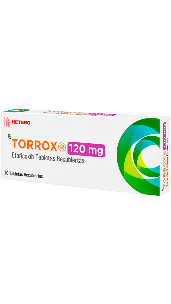 TORROX 120MG ETORICOXIB X 10 TAB