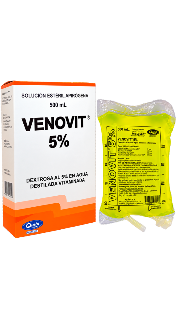 VENOVIT BOLSA 500 ML QUIBI