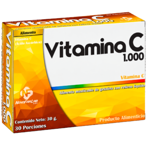 VITAMINA C CJ X 30 CP NOVOFAR