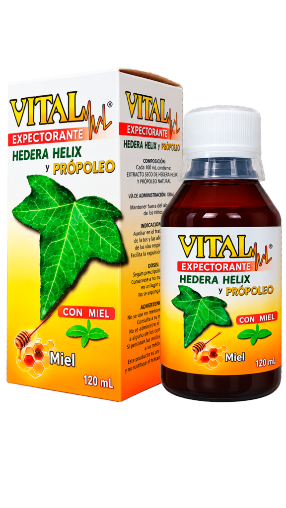 VITAL MIEL (HEDERA HELIX + PROPOLEO) 120 ML