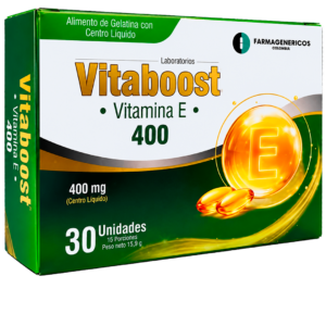 VITAMINA E 400 MG CJ X 30 CAP